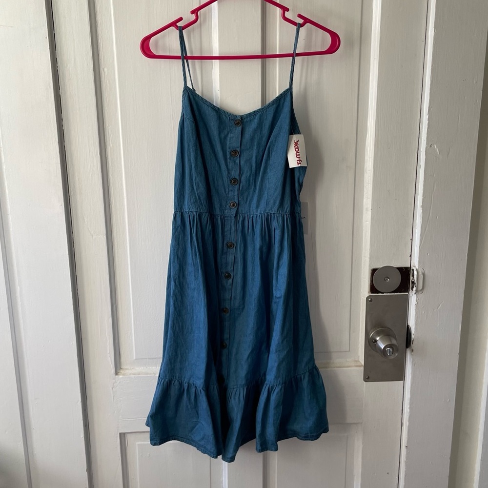 Denim Mini Dress Size Medium